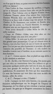 interview de Gildas Milin par Garance Hayat pour le magasine Coup de Théâtre. (3)